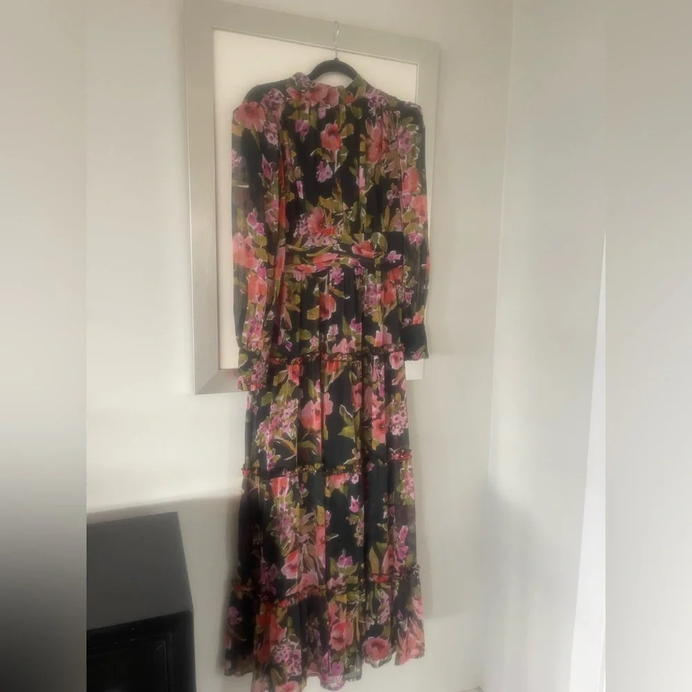 Aqua by Bloomingdales floral open-back maxi 🌺 - Picture 6 of 11